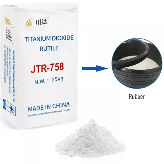 High Weather Resistant Hiding Power Rutile Titanium Dioxide Rutile for Rubber